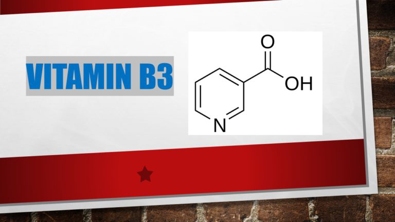 vitamin B3 and Parkinson's