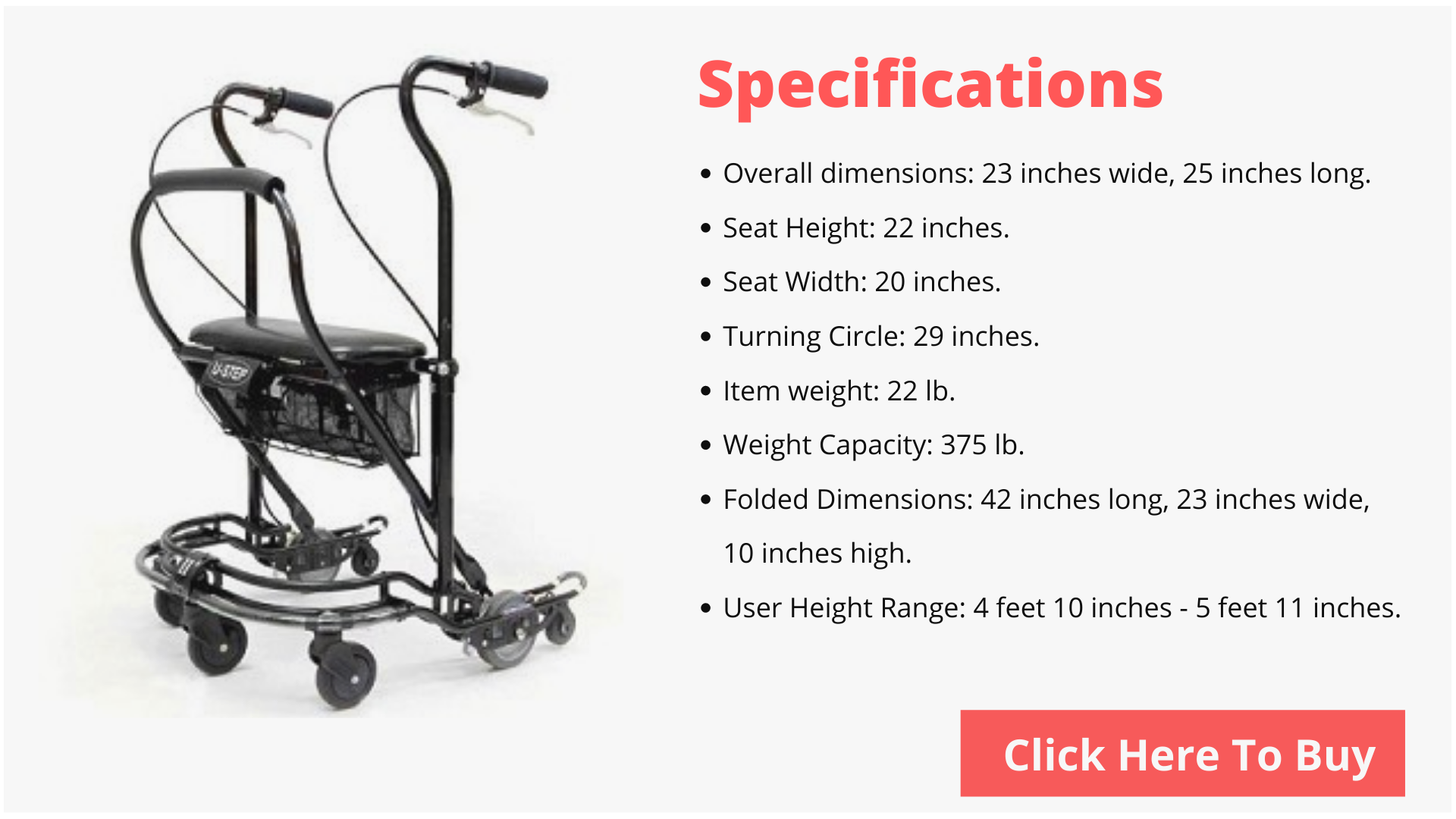 U-step 2walking walker