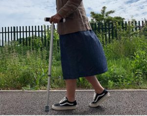 smart walking stick for Parkinson's patients