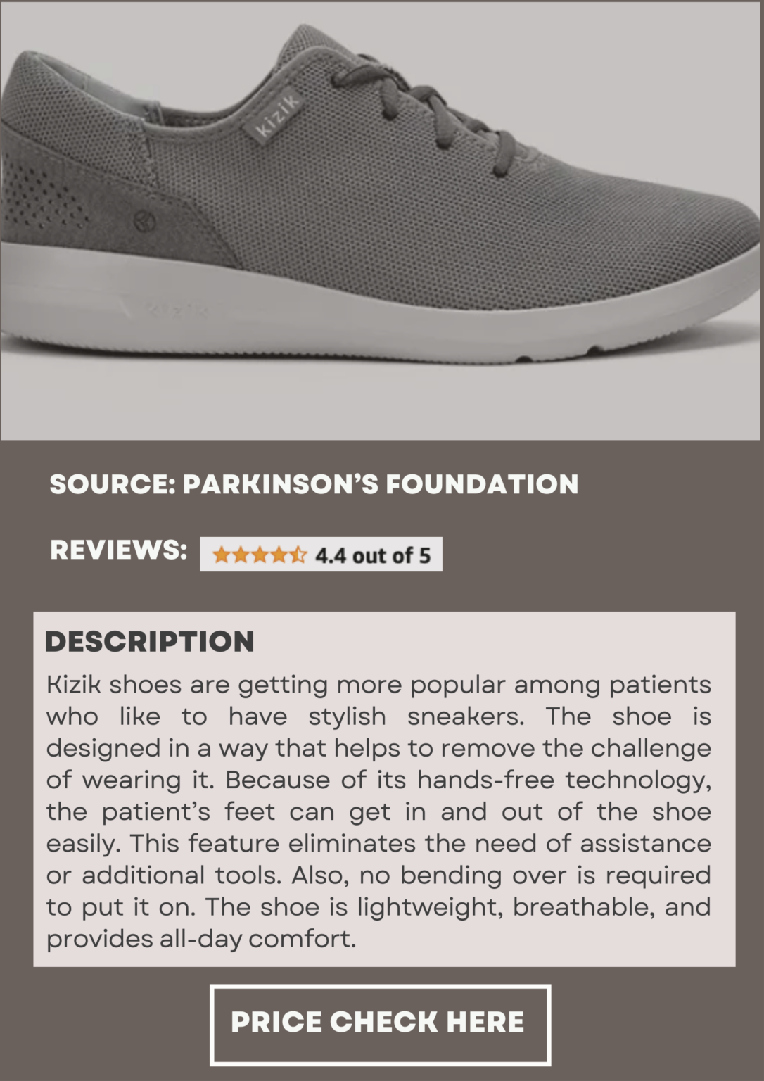 Parkinson's Disease Orthotic For Women main image 1