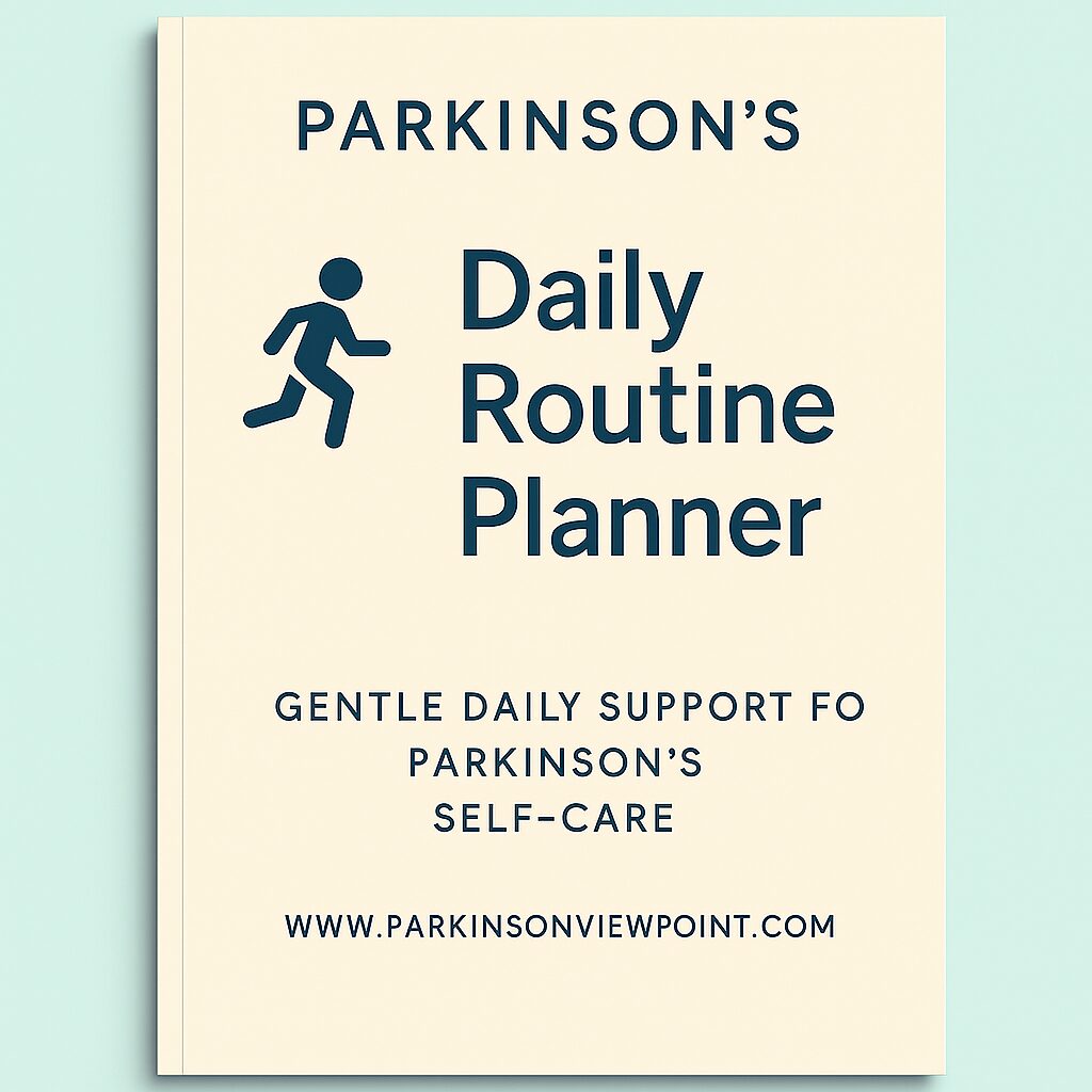 Parkinson's Daily Routine Planner cover