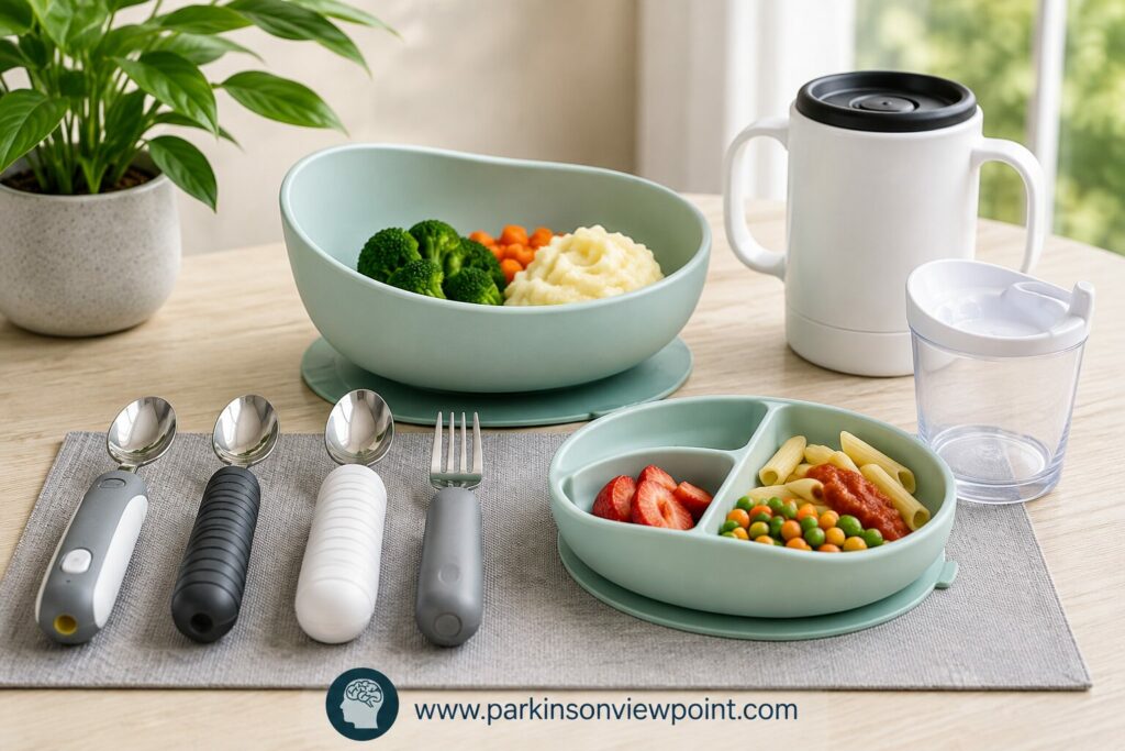 Best eating aids for Parkinson's disease