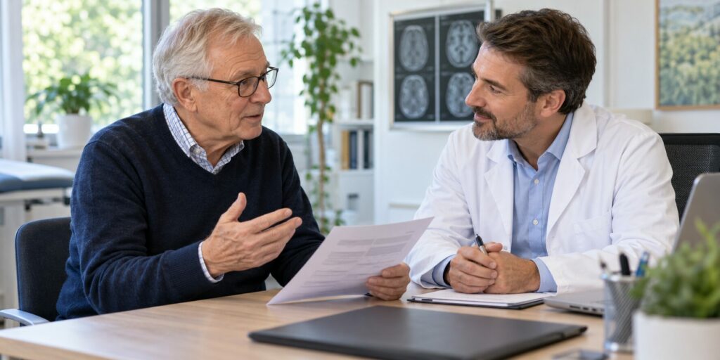 How to prepare for a Parkinson’s appointment using a worksheet with a neurologist.