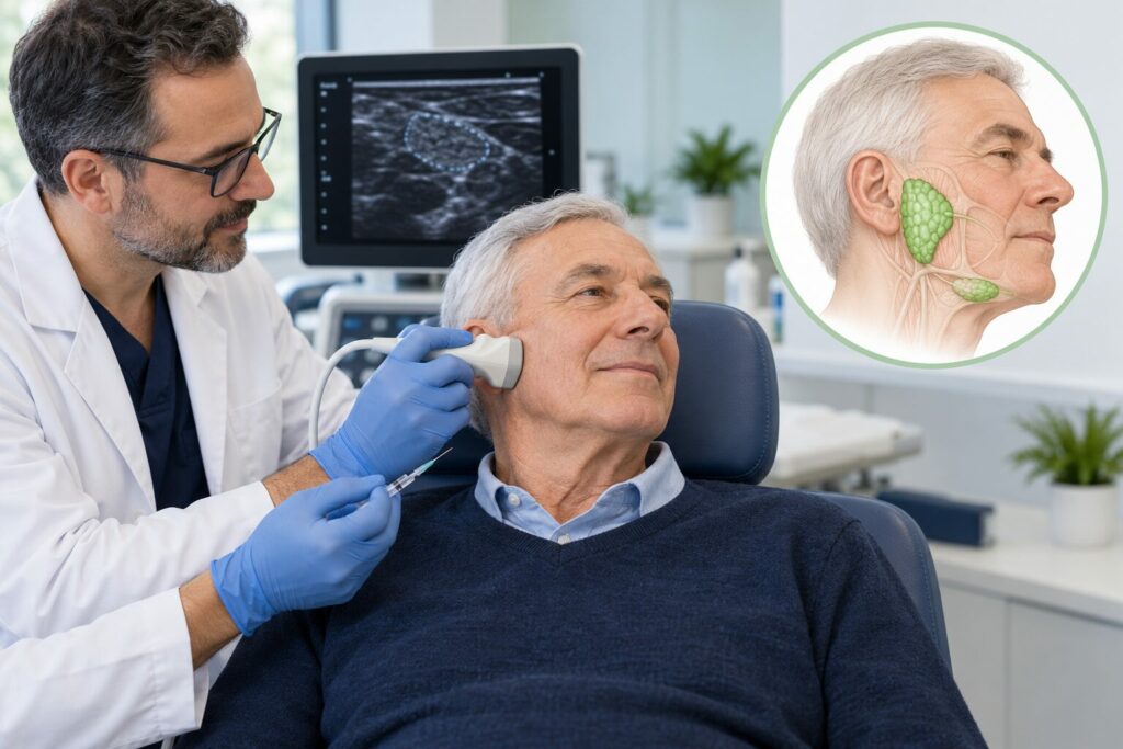 Ultrasound-guided botulinum toxin treatment targeting the salivary glands for drooling in Parkinson’s